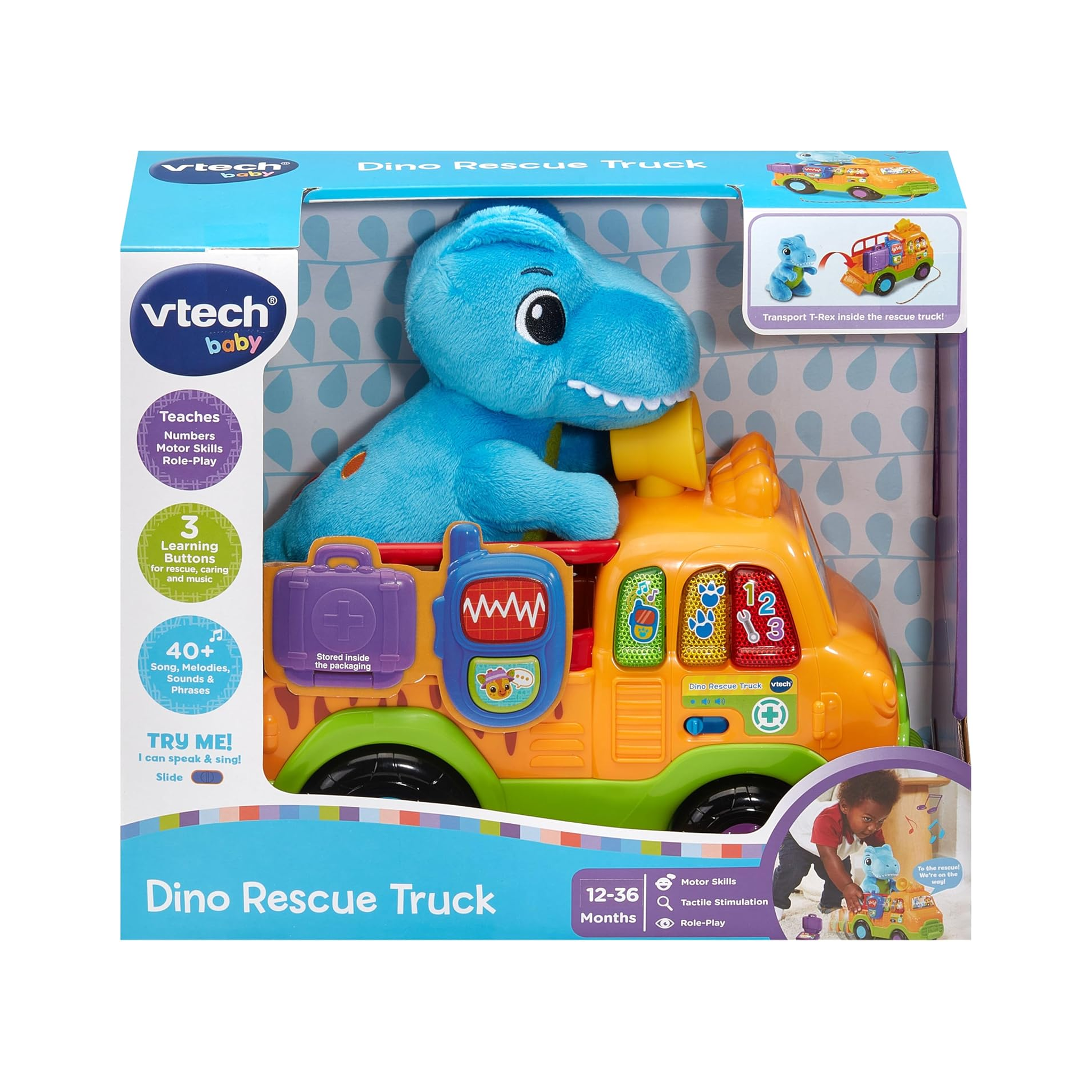 DINOSAUR RESCUE TRUCK (VTUK)