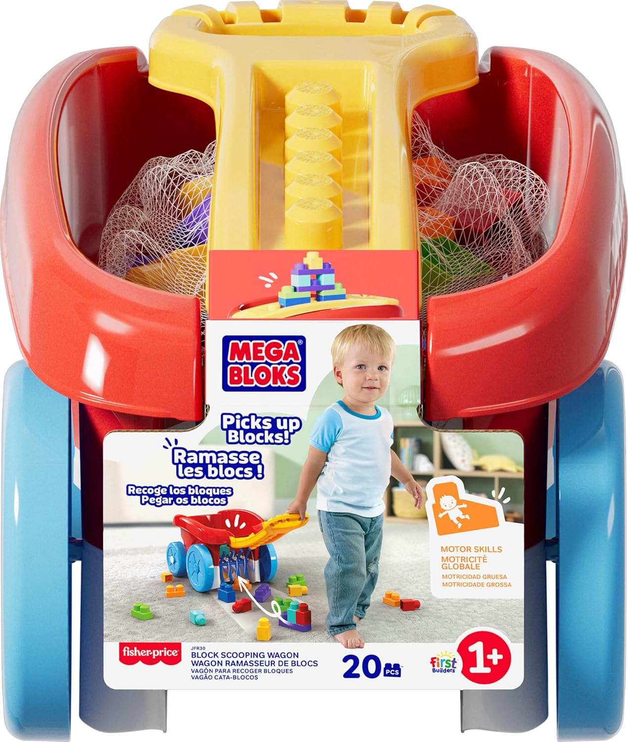 MEGA BLOKS First Builders Toddler Building Toy