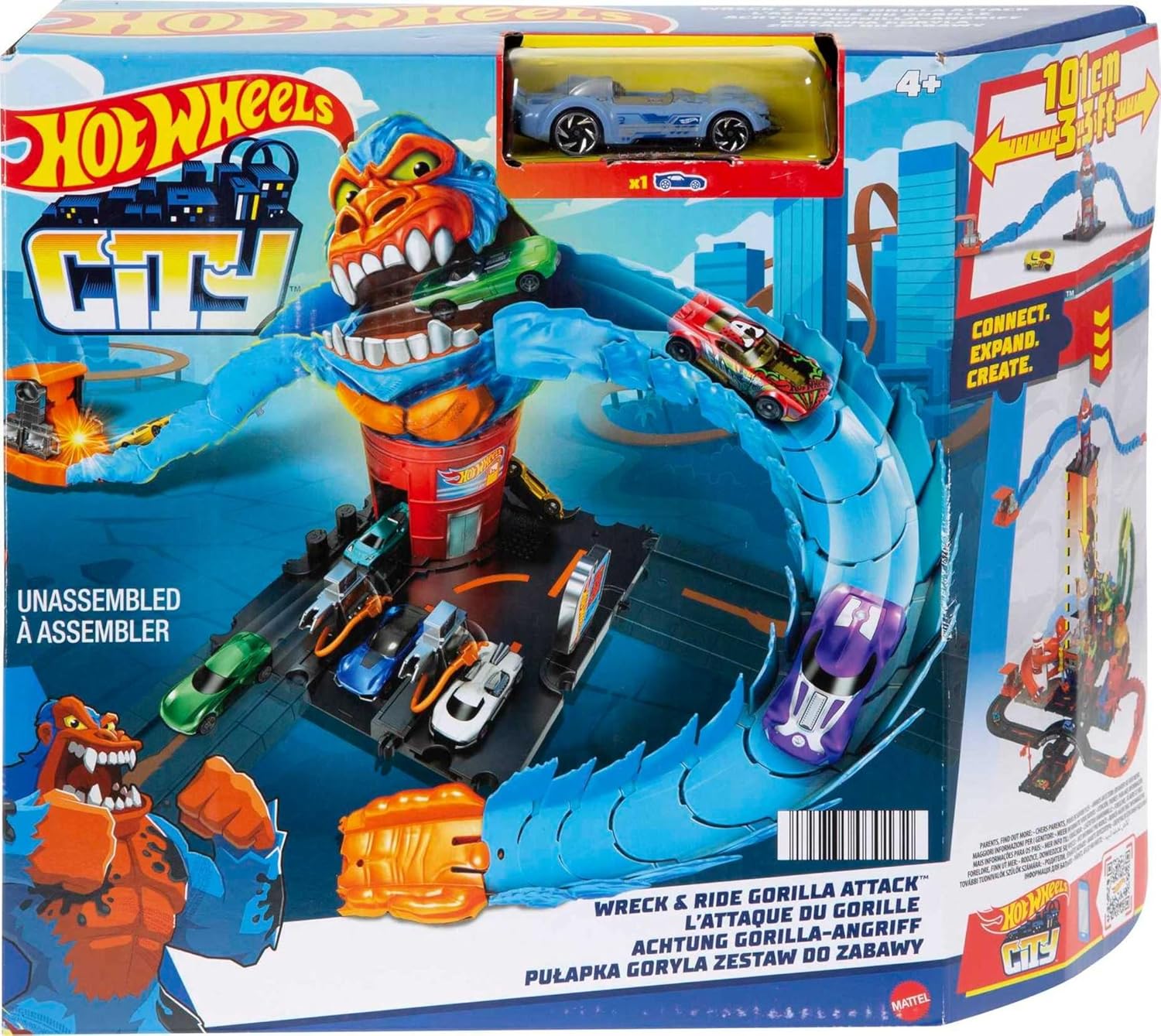 Hot Wheels Toxic Gorilla Slam Gas Station