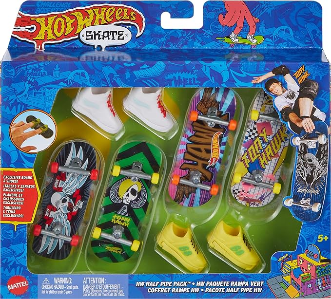 Hot Wheels Tony Hawk Fingerboard Multipack