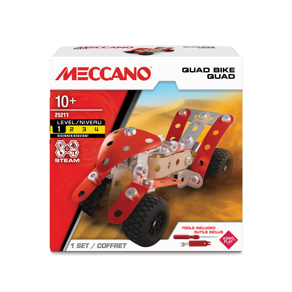 Meccano Quad Bike Construction Set