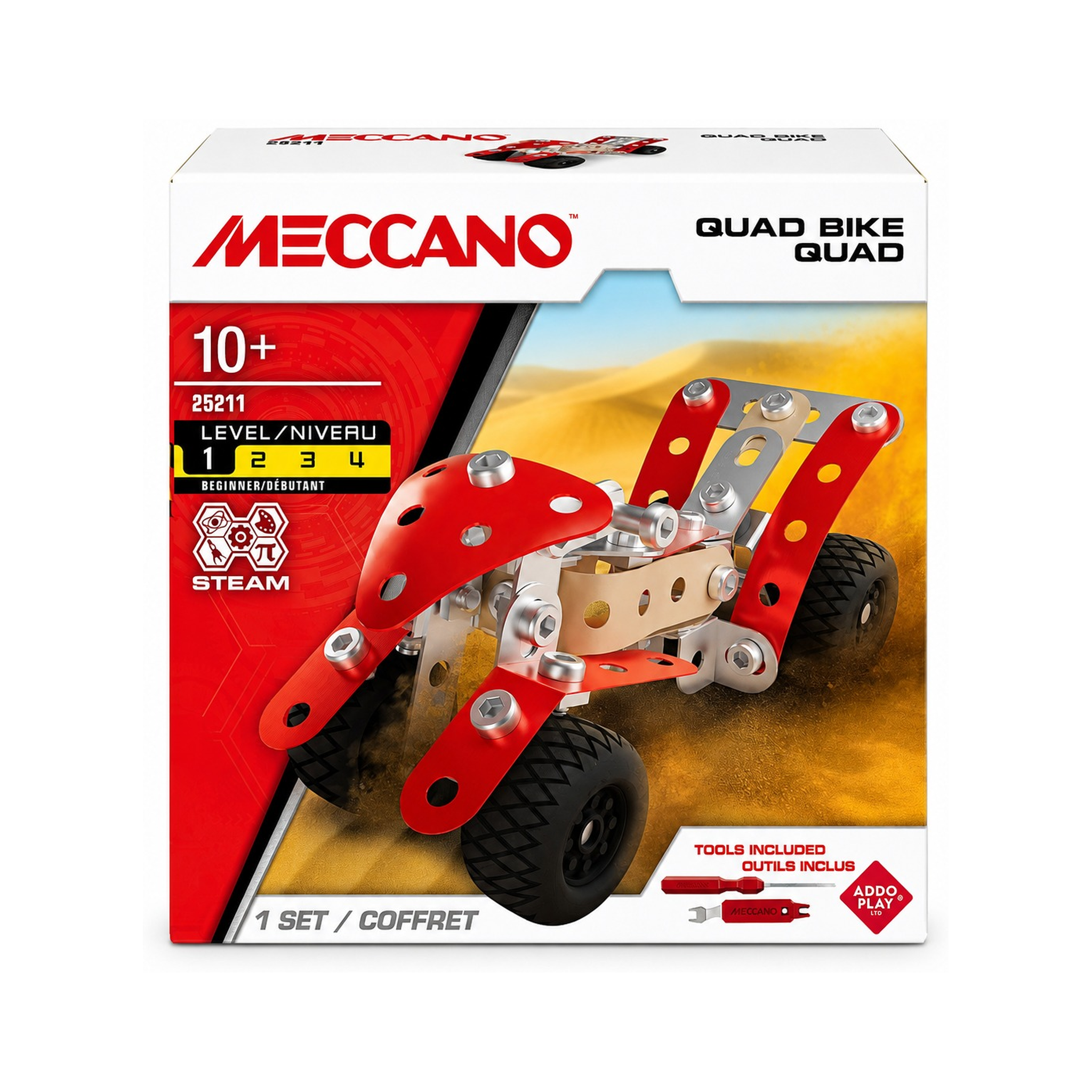 Meccano Quad Bike Construction Set