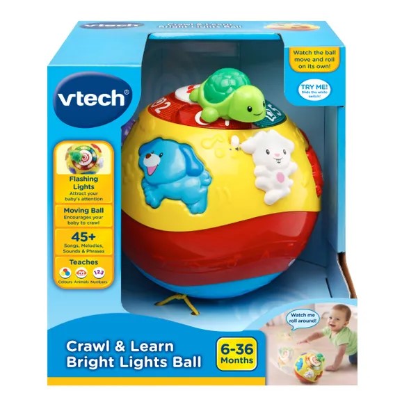 Vtech Crawl & Learn Bright Lights Ball Pink