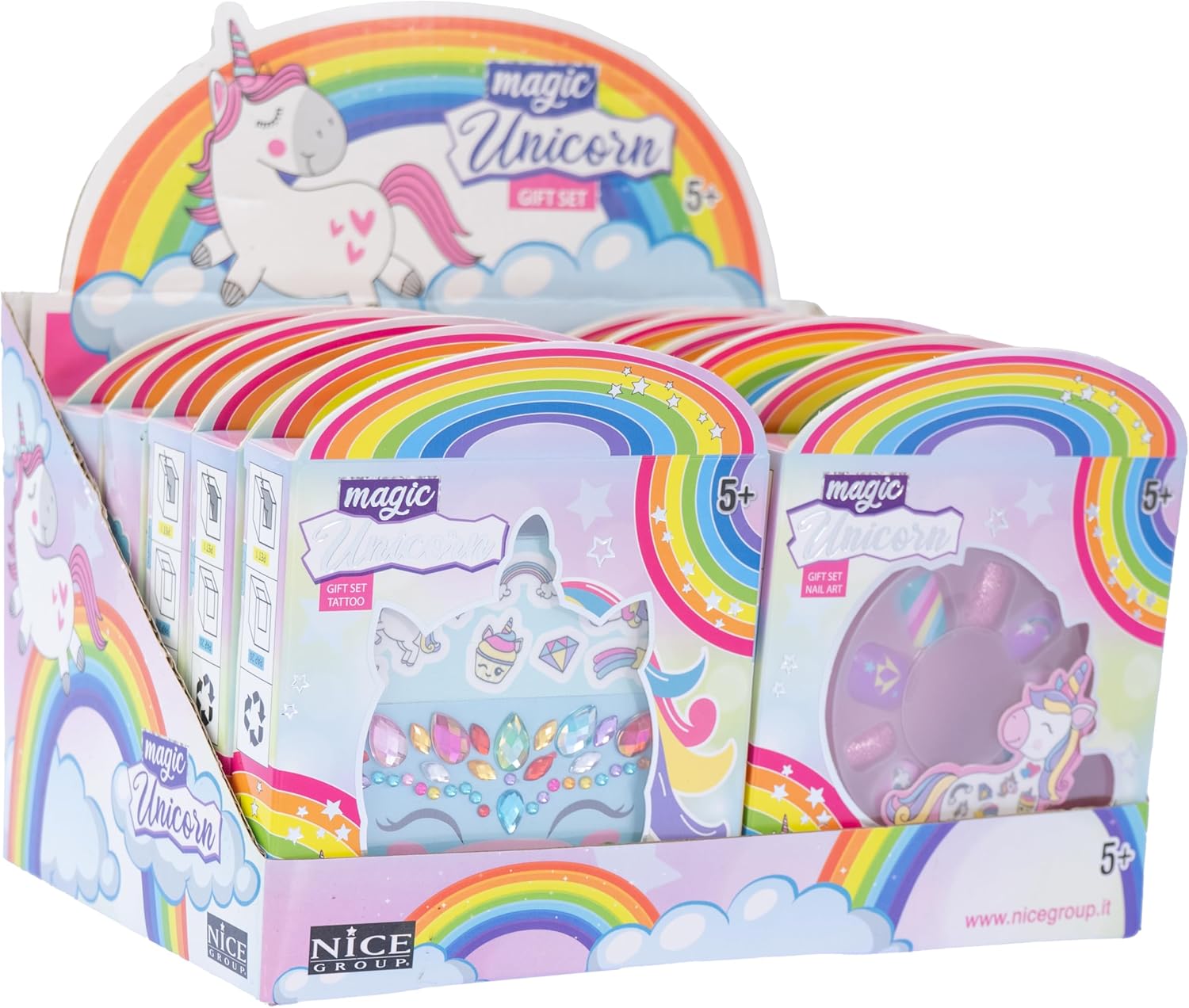 Uşaqlar üçün kosmetika dəsti Nice Magic Unicorn, 5+ yaş, məhsul çeşiddə