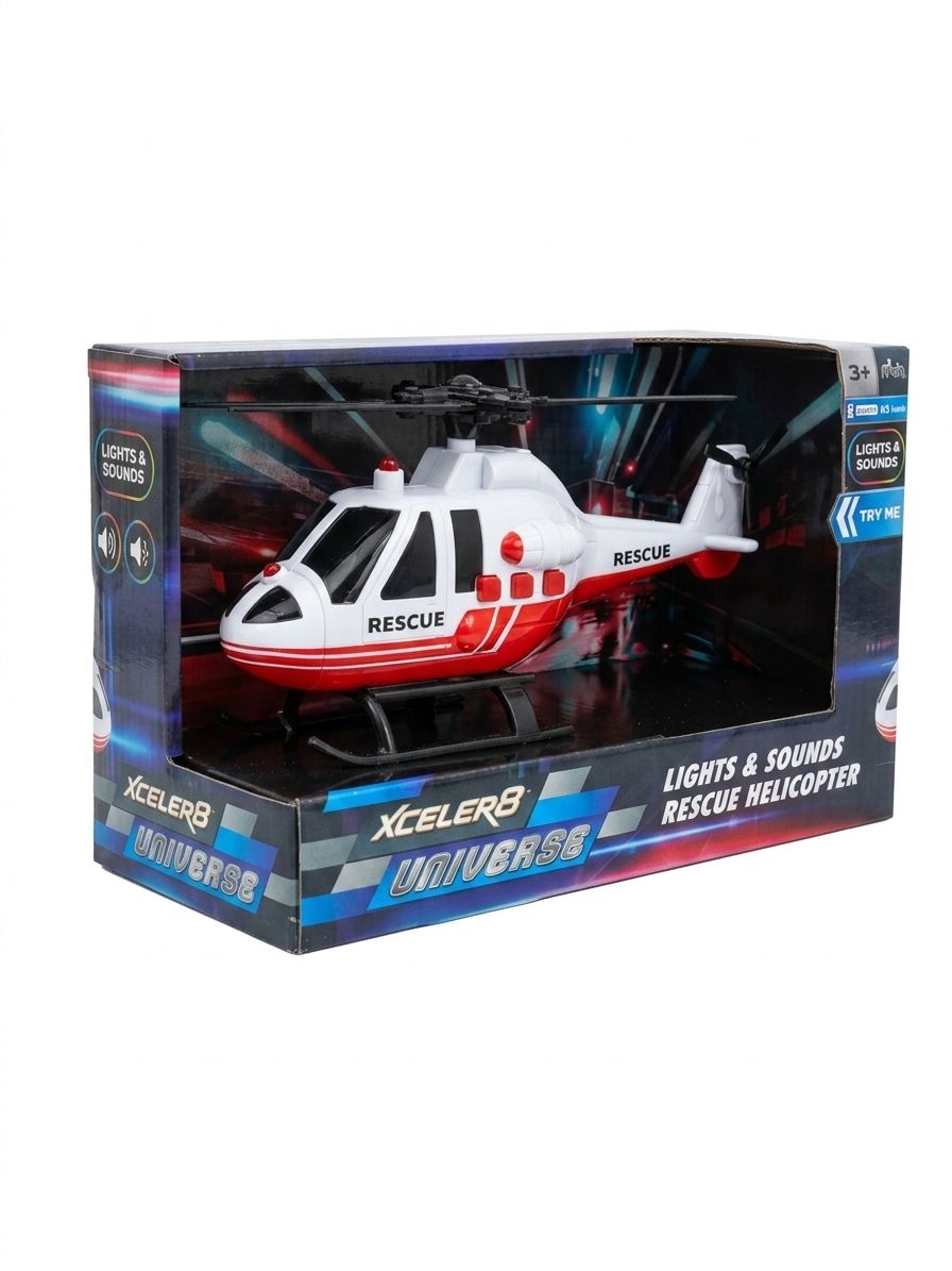 Xceler8 Universe Lights and Sounds Construction Helicopter