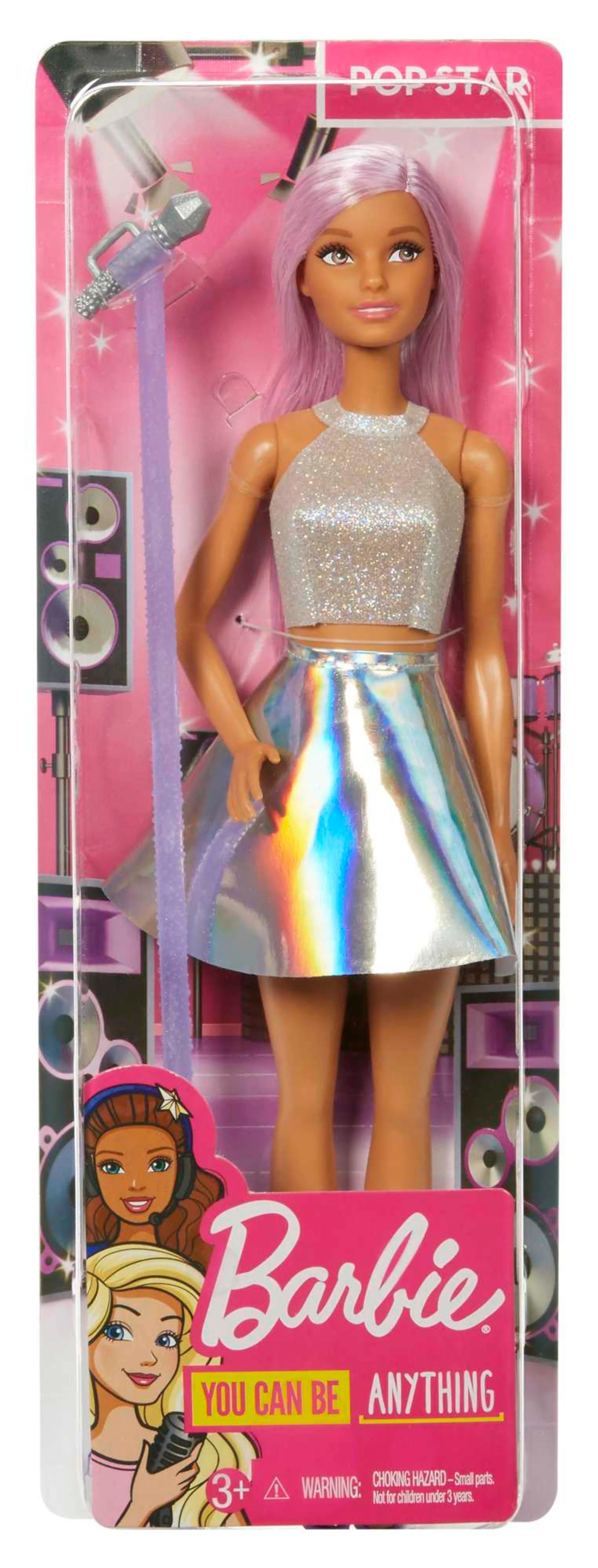Kukla Mattel Barbie Pop Star, 3+ yaş