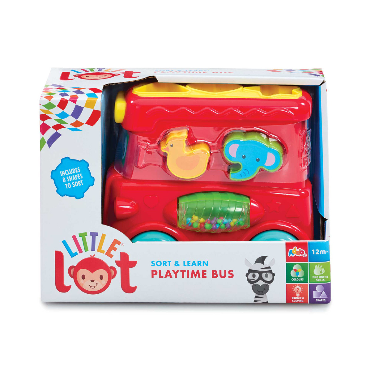 Little Lot Sort and Learn Playtime Bus Activity Toy