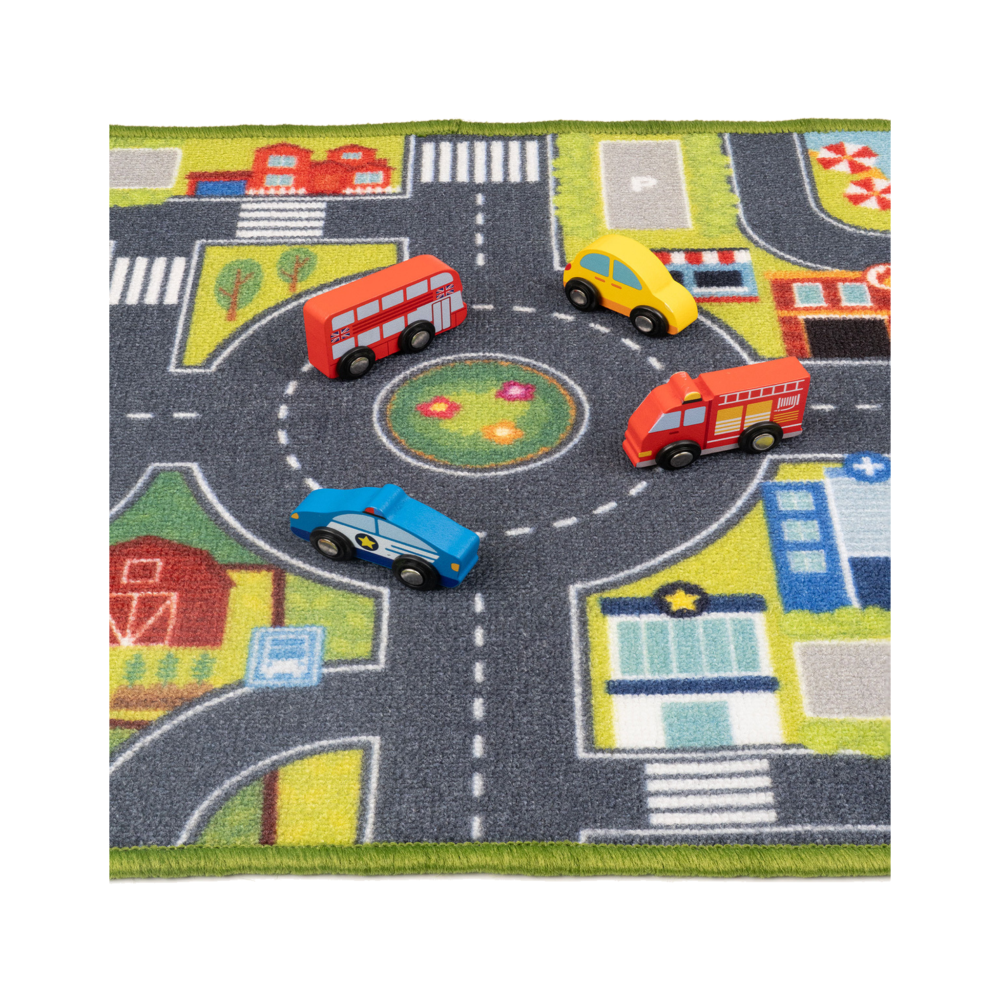 Woodlets Travel Playmat and Vehicles