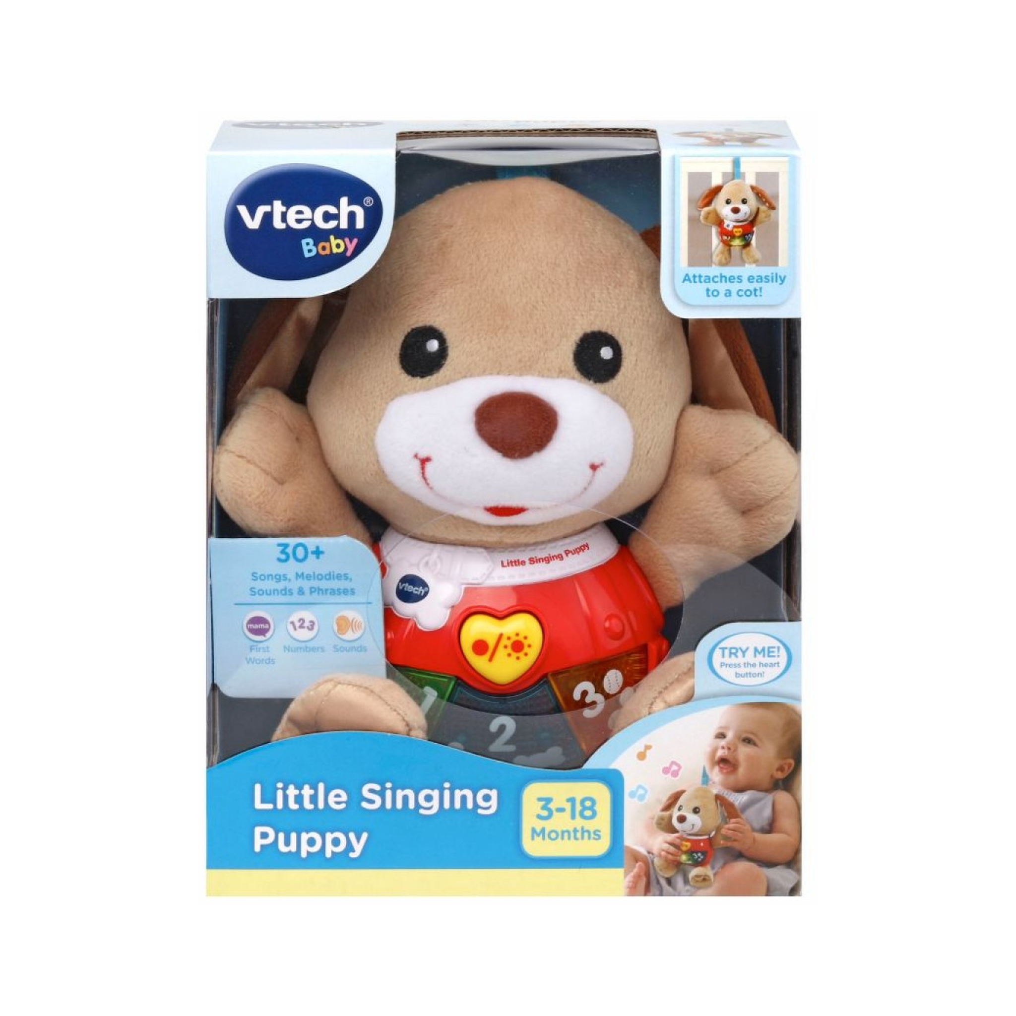 Little Singing Puppy, Educational Toy, Baby Interactive Toy with Lights and Sounds