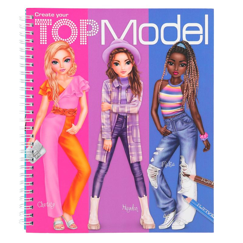 Create Your Topmodel Malbuch