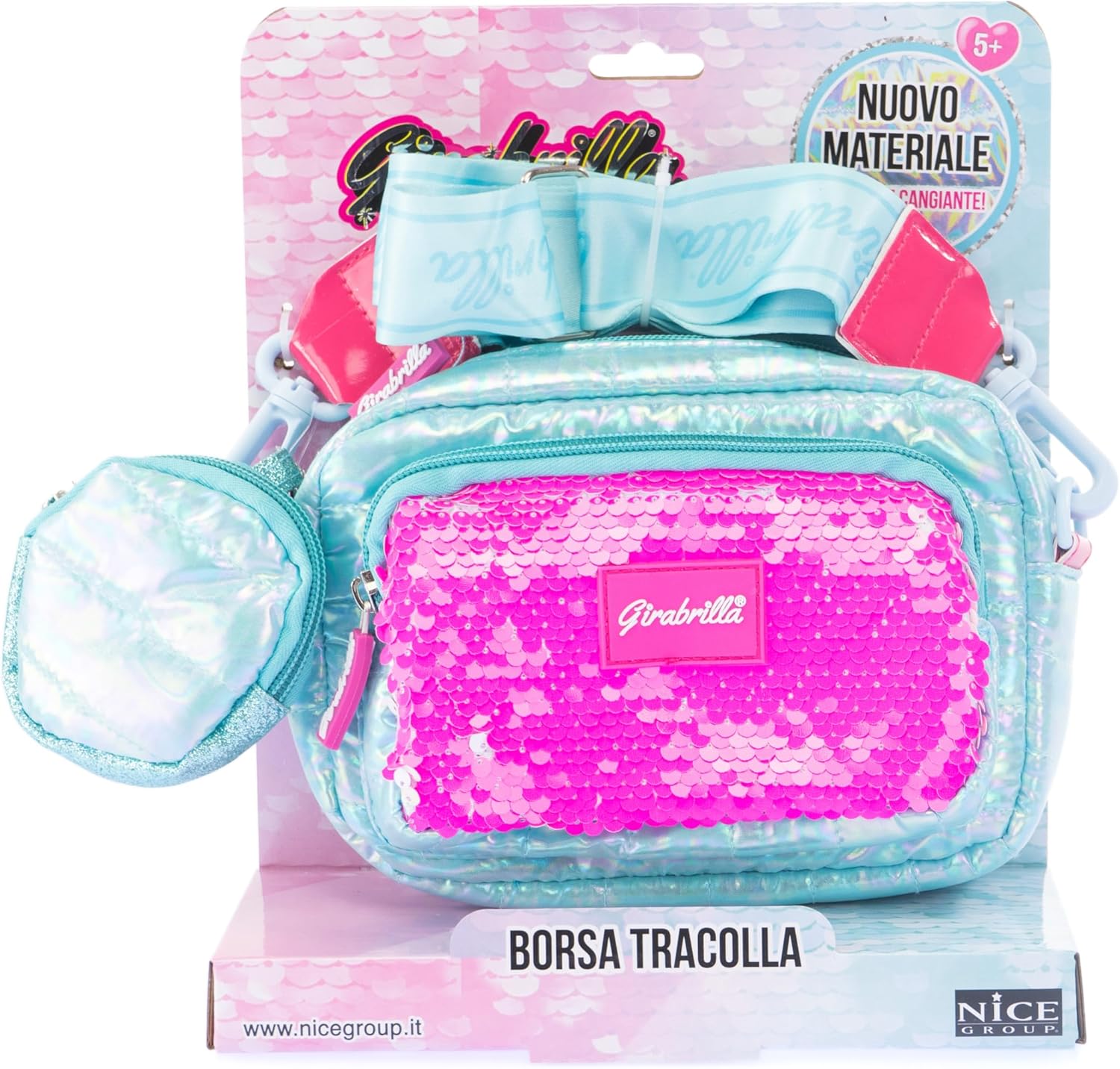 GIRABRILLA PUFFER BORSA POCHETTE ASSORTED