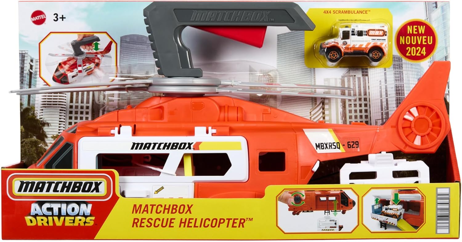 Matchbox HXM74 40cm Helicopter