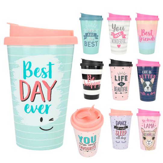 Depesche Yazılı Termos Fincan