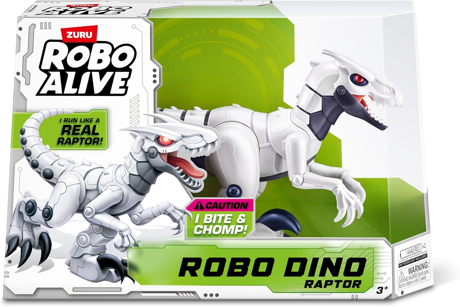Robo Alive Robo Dino Raptor Robotic Toy by ZURU