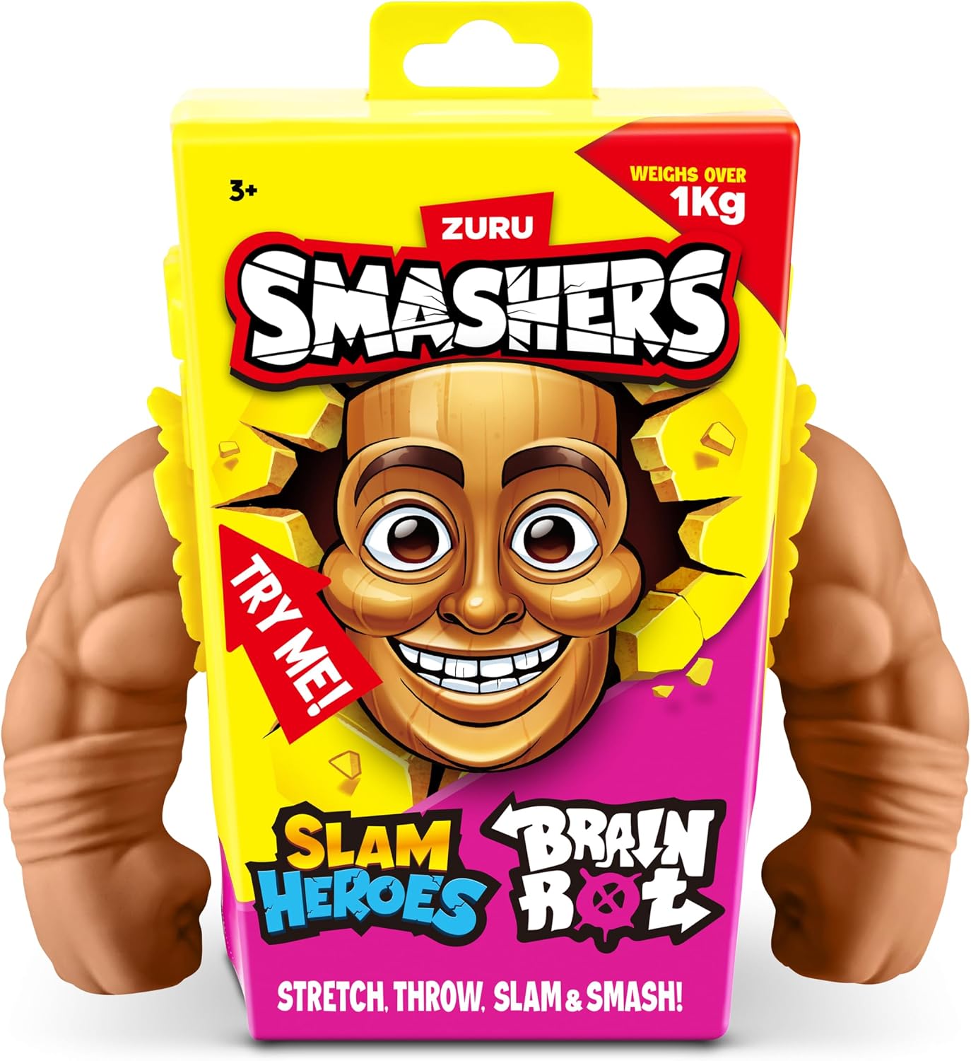 Smashers Slam Heroes Brain Rot by ZURU assorted