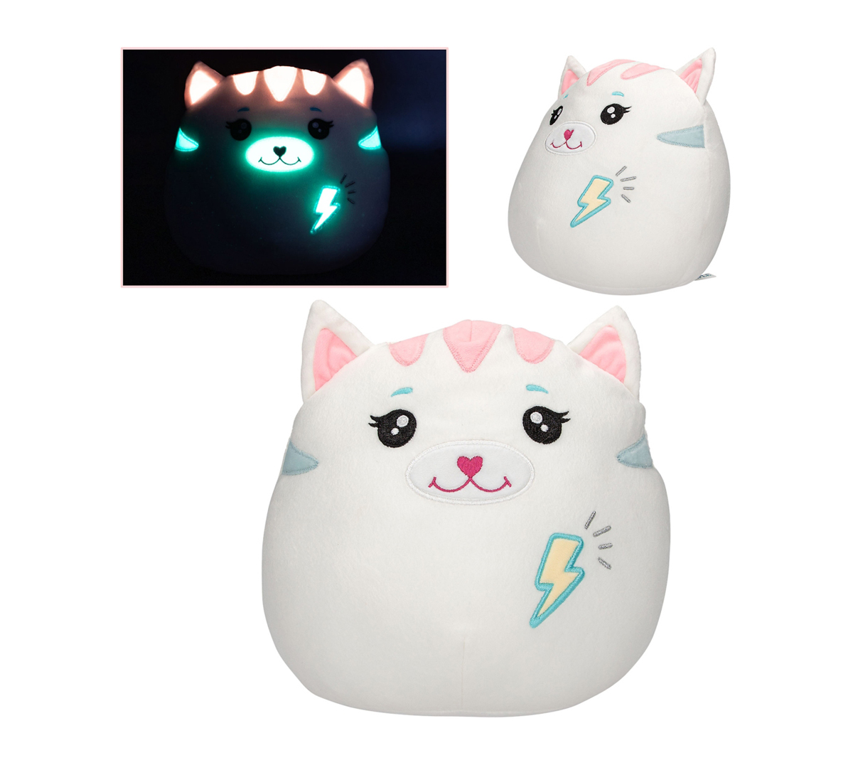 Ylvi Swoppies İşıqlı Pişik Yumşaq Oyuncağı (20 sm)