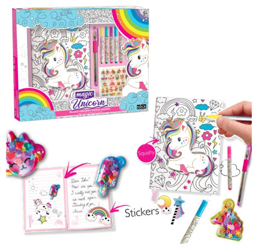 Magic Unicorn Diario Squishy