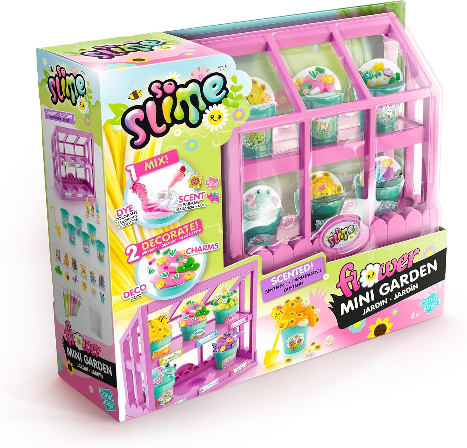 Slime Flower Mini Garden