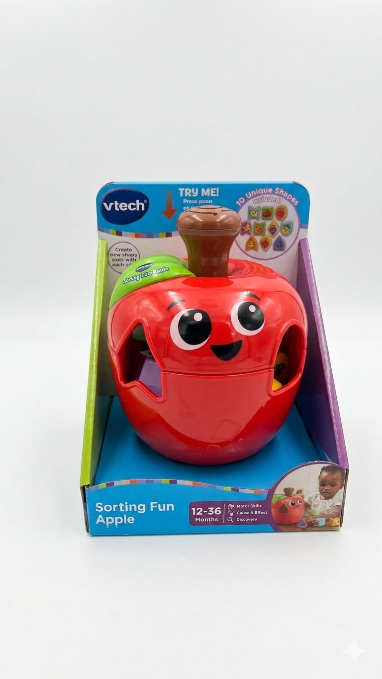 VTech Educational Game Fun Apple With Shapes