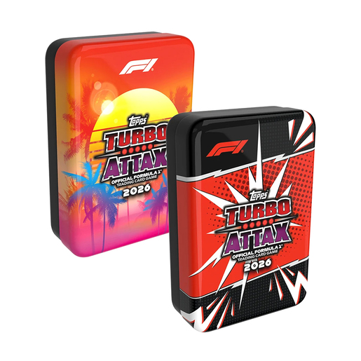 Topps Turbo Attax Formula 1 2026 Trading Cards Mega Tin (Styles Vary)