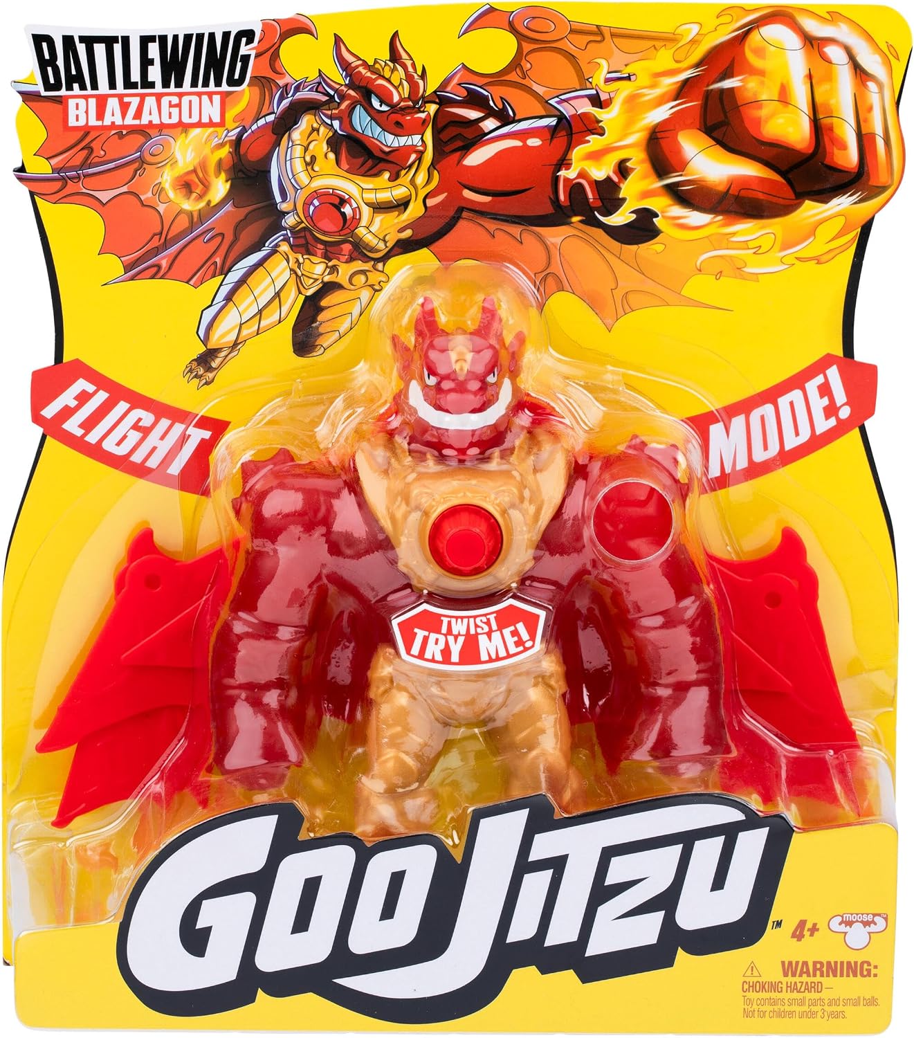 Heroes of Goo Jit Zu Battlewing Blazagon Power-Up Figure