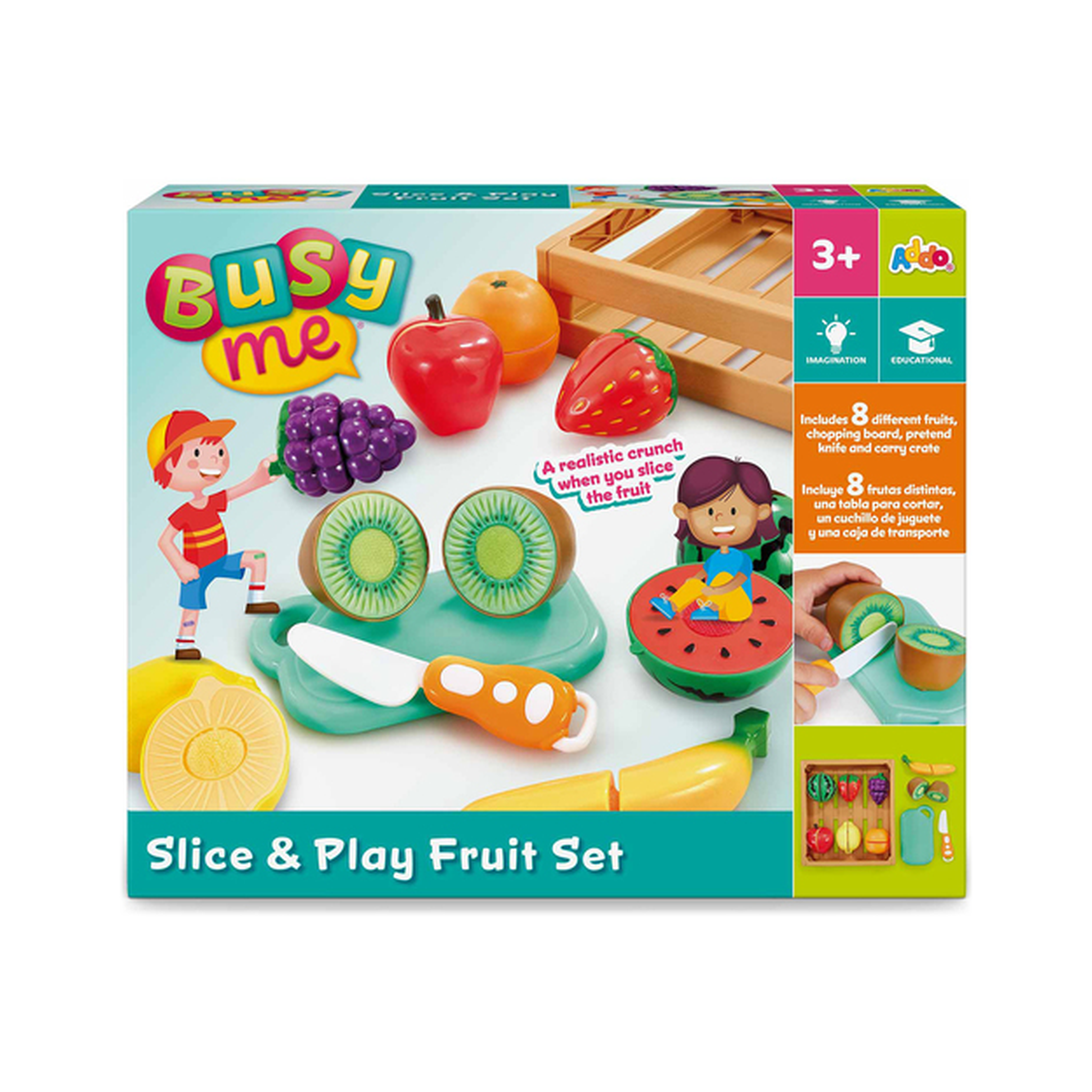 Oyun dəsti Addo Play LTD Busy Me Slicing Fruit V2 315-13126-B, 3+ yaş