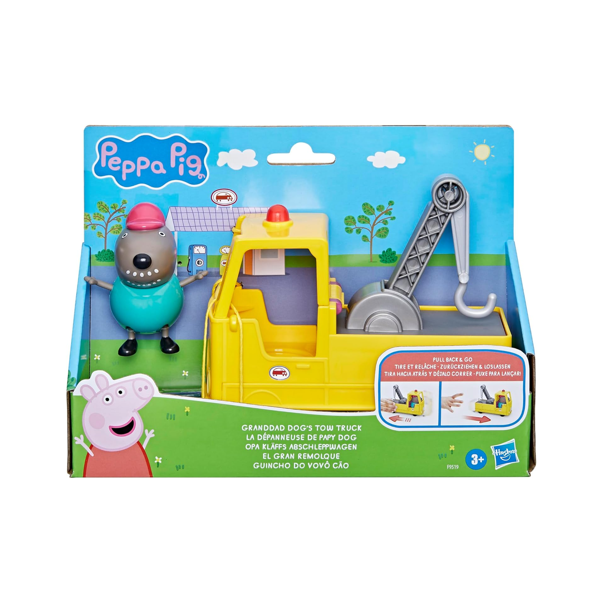 PEPPA PIG GRANDDAD DOGS TOW TRUCK