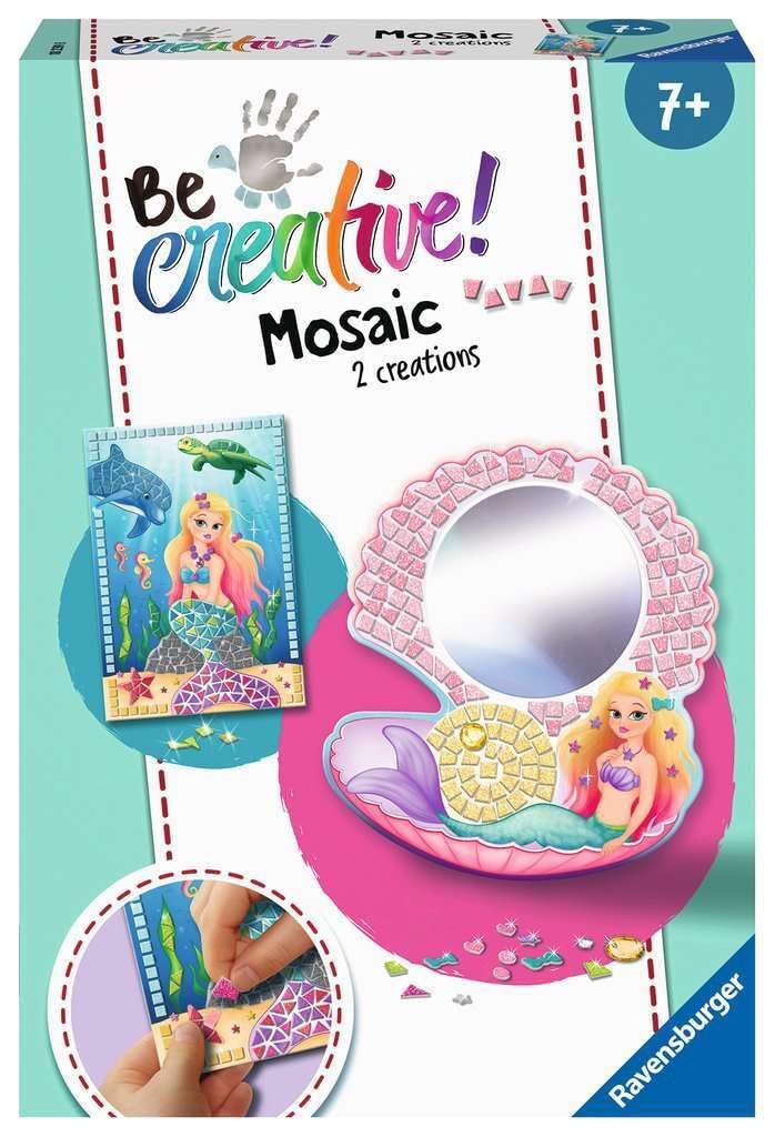 Мозаика Ravensburger Be Creative! Mermaid 18239, 7+ лет