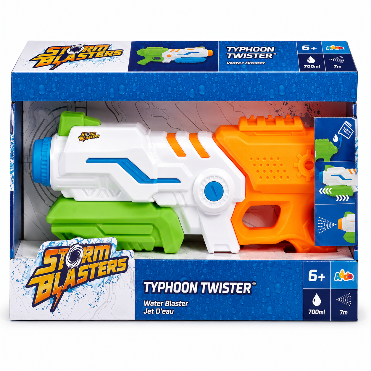 Su blasteri Addo Play LTD Typhoon Twister 322-10107-CS, 6+ yaş