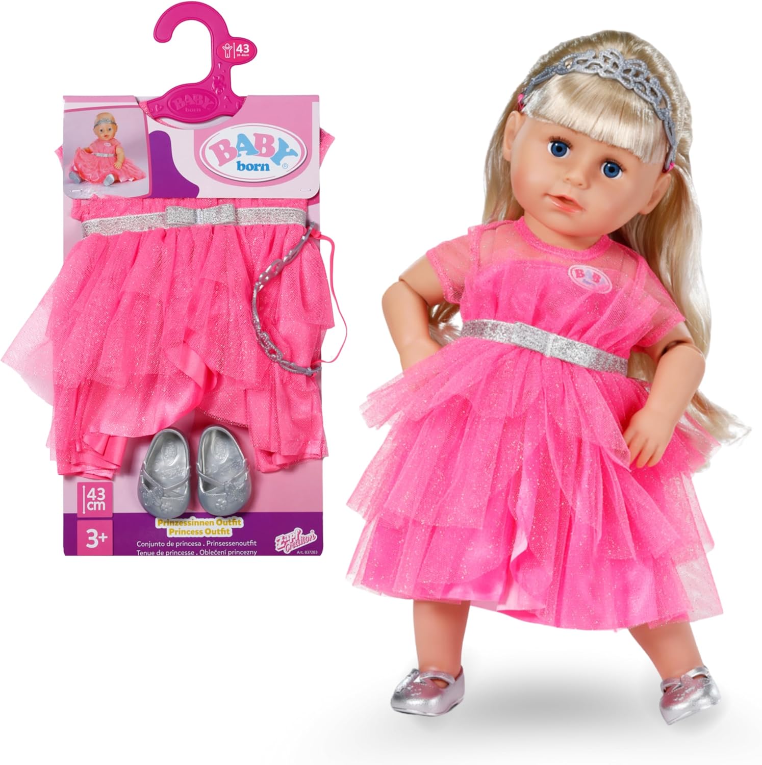 BABY BORN şahzadə geyimi 43 sm