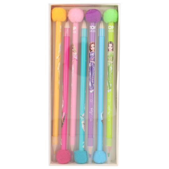 TOPModel PomPom Colouring Pencil Set