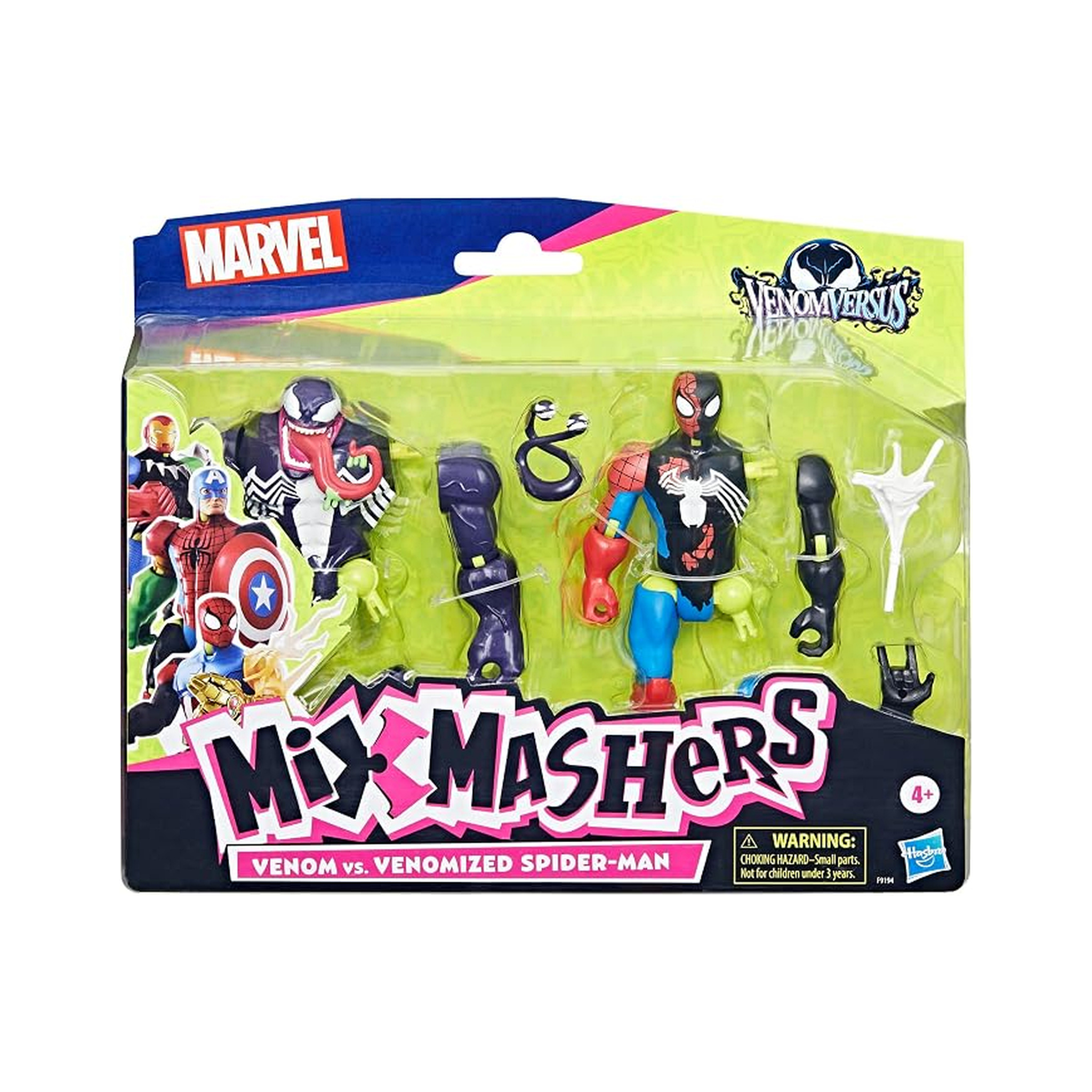 Spider-Man MixMashers Marvel Venom vs. Venomized Spider-Man