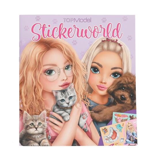 TOPModel Stickerworld KITTY and DOGGY