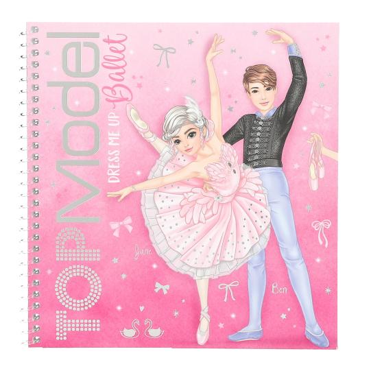 TOPModel Dress Me Up Stickerbook BALLET