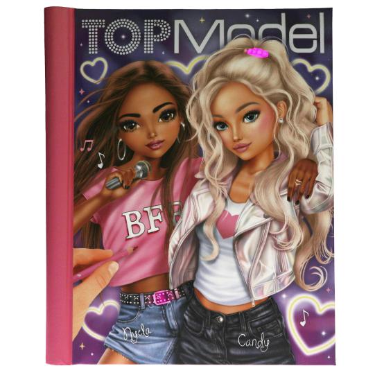 TOPModel Colouring Book With LED And Sound MY BFF