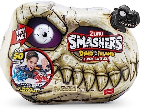 Smashers Dino Island Series 1 T-Rex Battle Playset