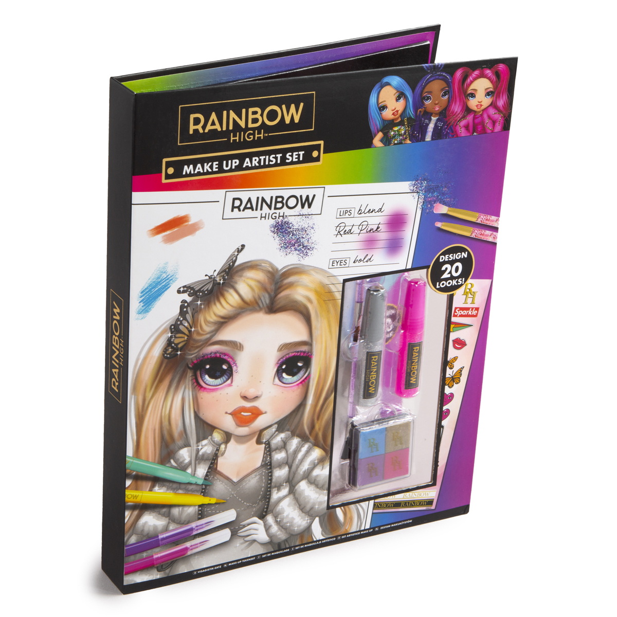 Rainbow High Make Up Book