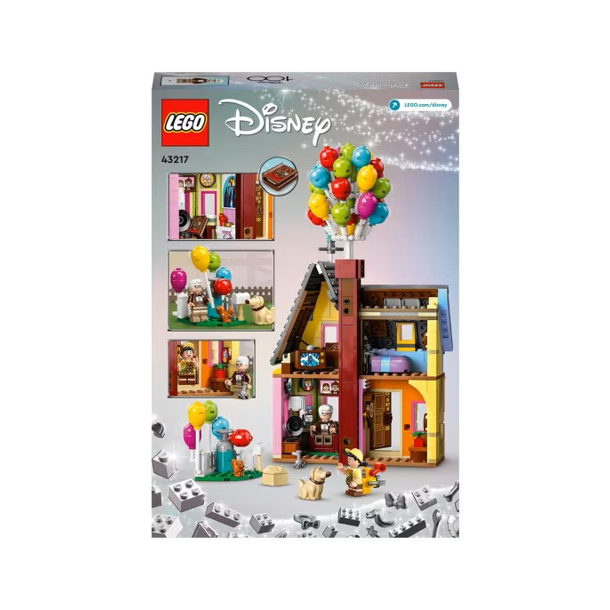 Konstruktor LEGO Disney 'Up' House 43217, 9+ yaş, 598 hissə