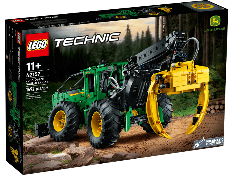 Konstruktor LEGO Technic Sikkder John Deere 948L-II, 42157, 11+ yaş, 1492 
hissə