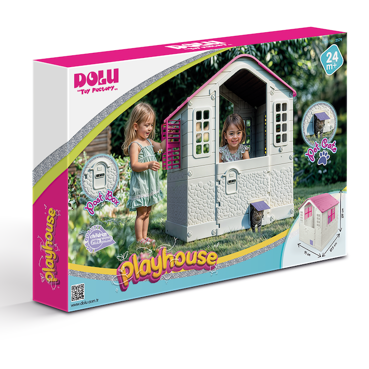 Outdoor Playhouse Pink