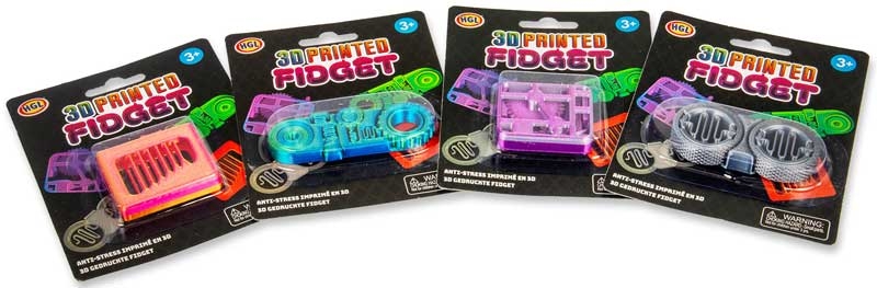 3D PRINTED FIDGET ASSORTED