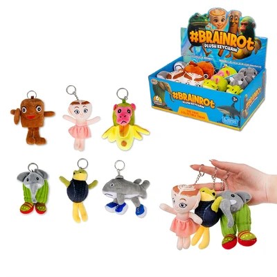 Assorted Brainrot Plush Keychain