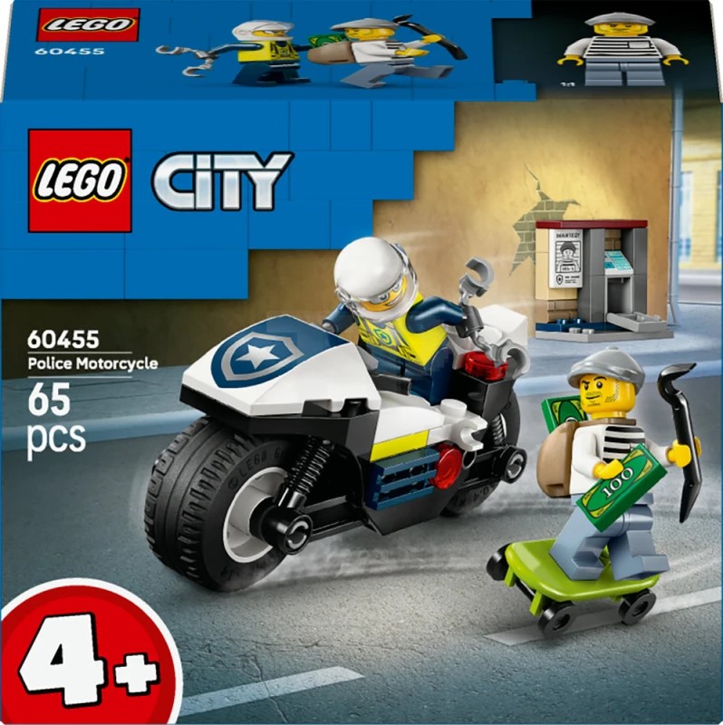 60455 Polis Motosikleti ilə Təqib