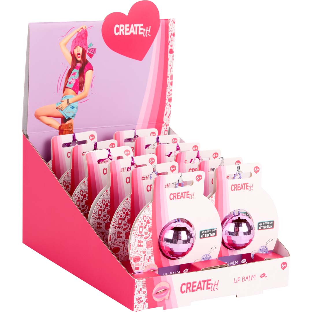 Create It! Lip Balm Discoball Assorted