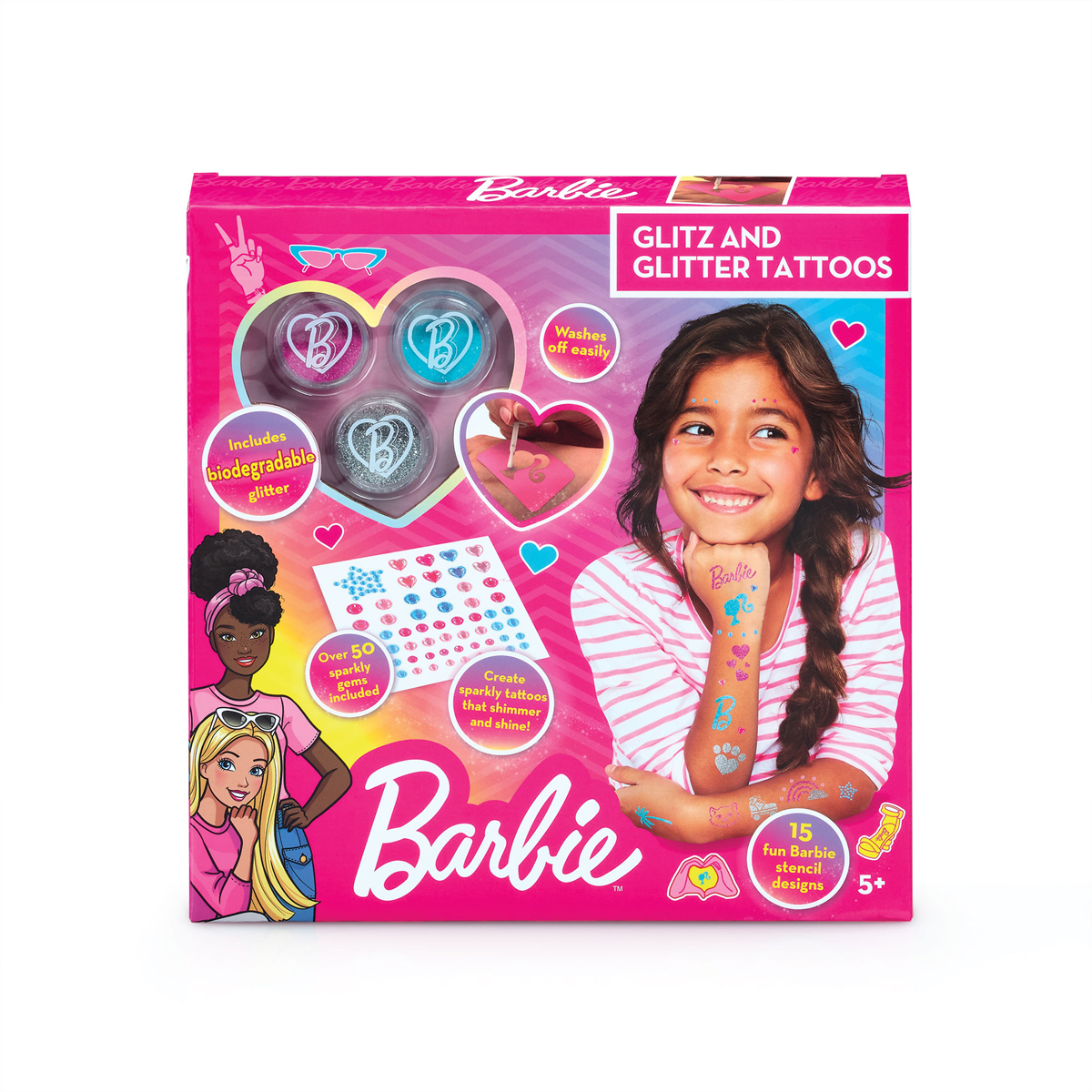 Barbie Glitz and Glitter Tattoos