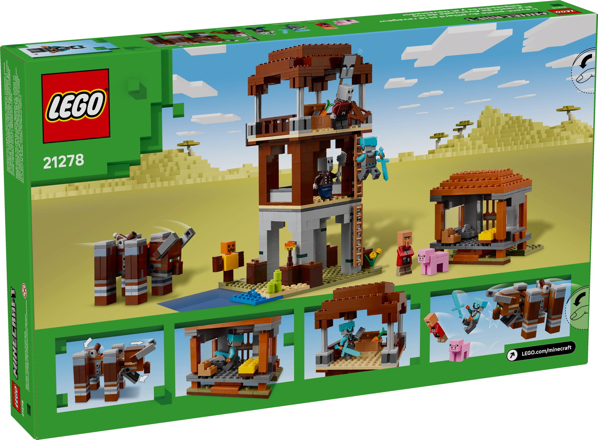 21278 The Pillager Outpost and Raid