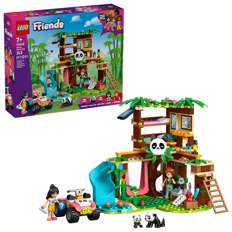 LEGO Friends 42648 Panda Sanctuary Animal Care Set