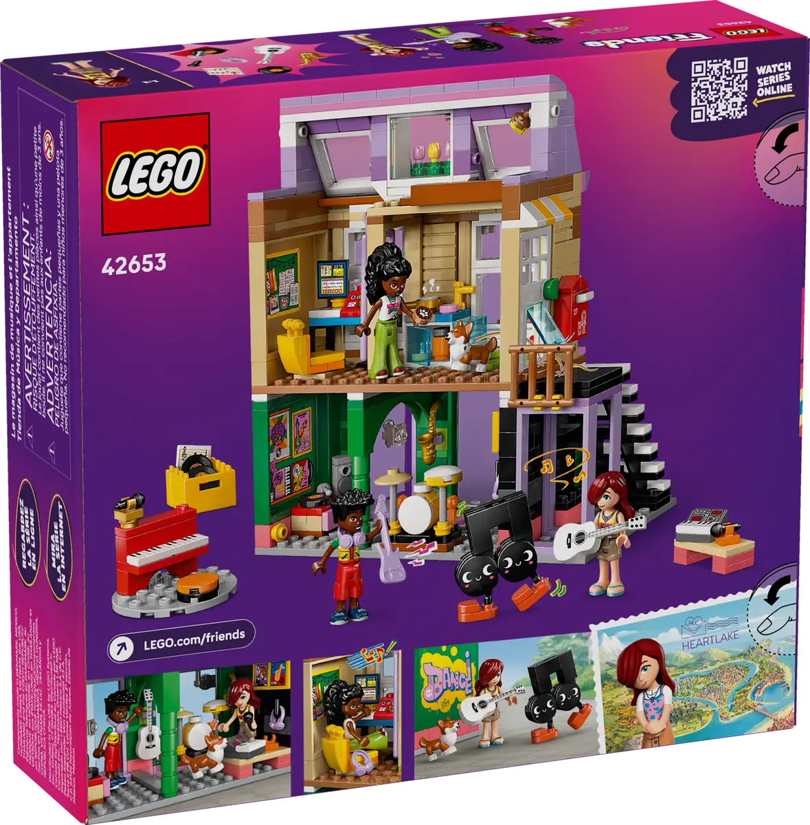 42653 LEGO Musiqi Mağazası və Mənzil