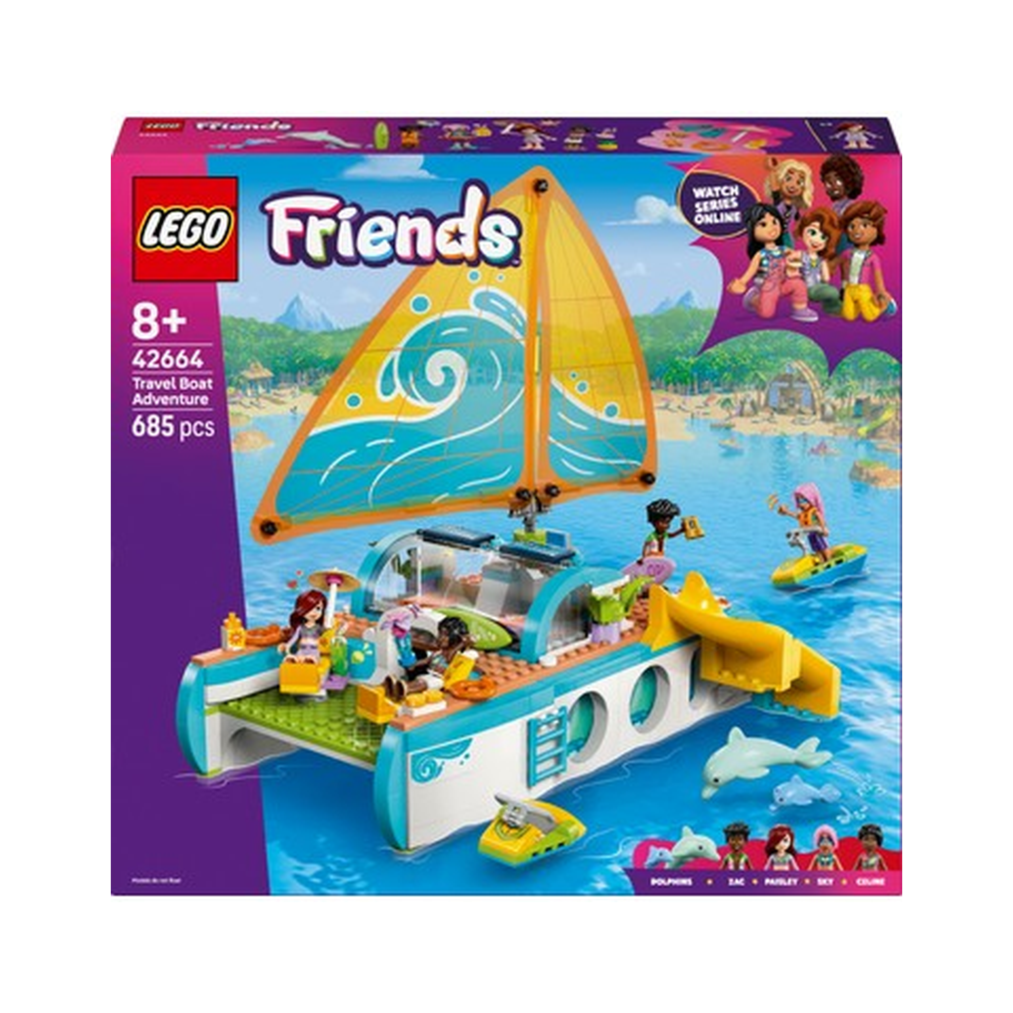 42664 LEGO Səyahət Qayığı Macərası