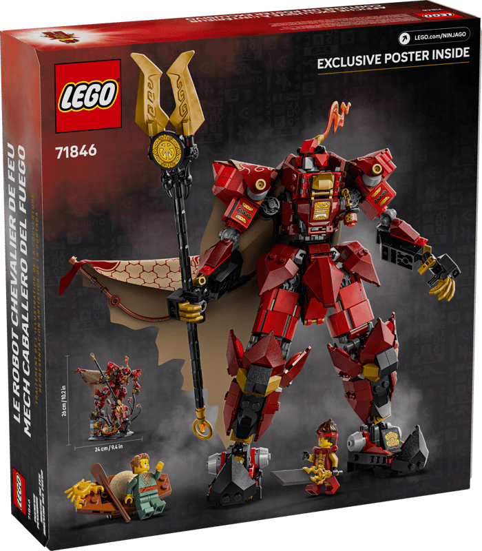 LEGO 71846 THE FIRE KNIGHT MECH V29